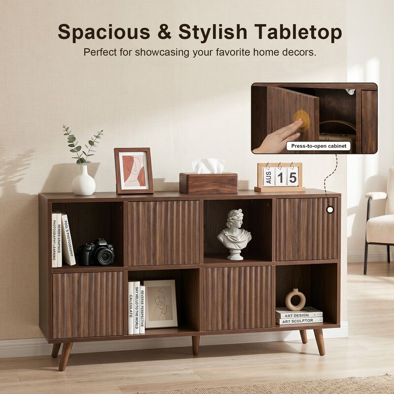 Salpra Bookcase 8 Cube Storage Organizer image number 3