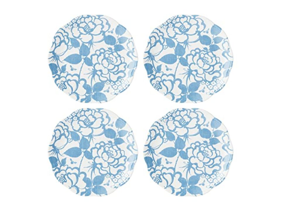 Lenox Butterfly Meadow 4Pc Cottage Accent Plates