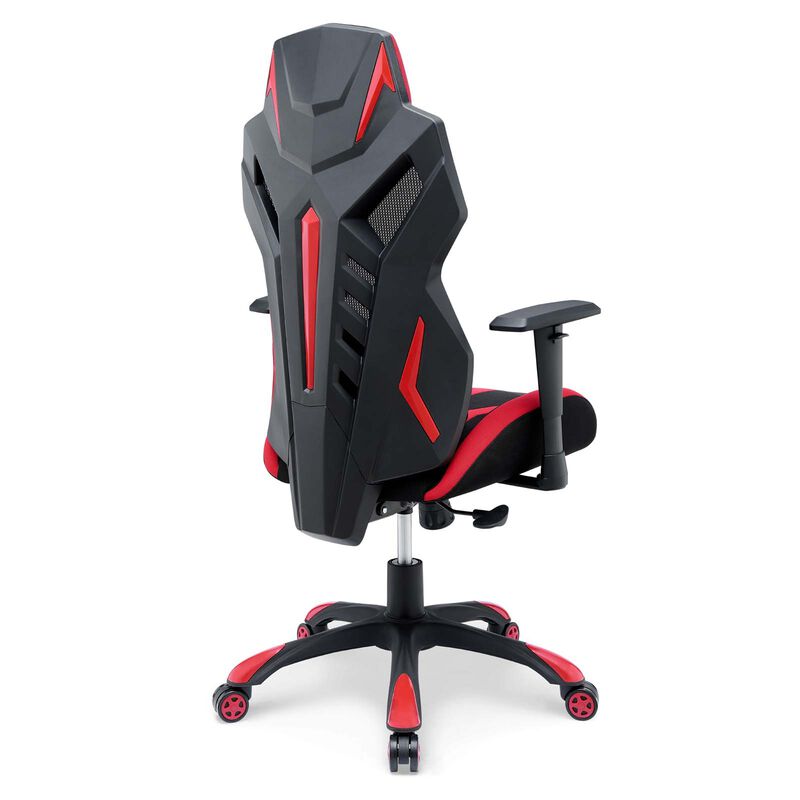 Modway Furniture - Speedster Mesh Gaming Computer Chair Black Red image number 4