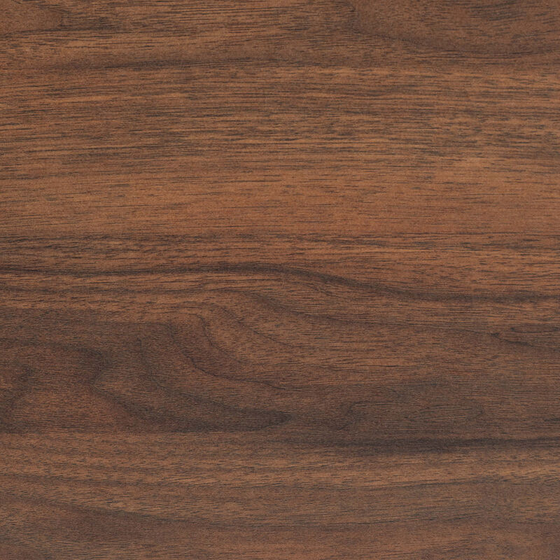 Baxton Studio Salma Modern Walnut Brown Finished Wood 2 Door Shoe Storage Cabinet