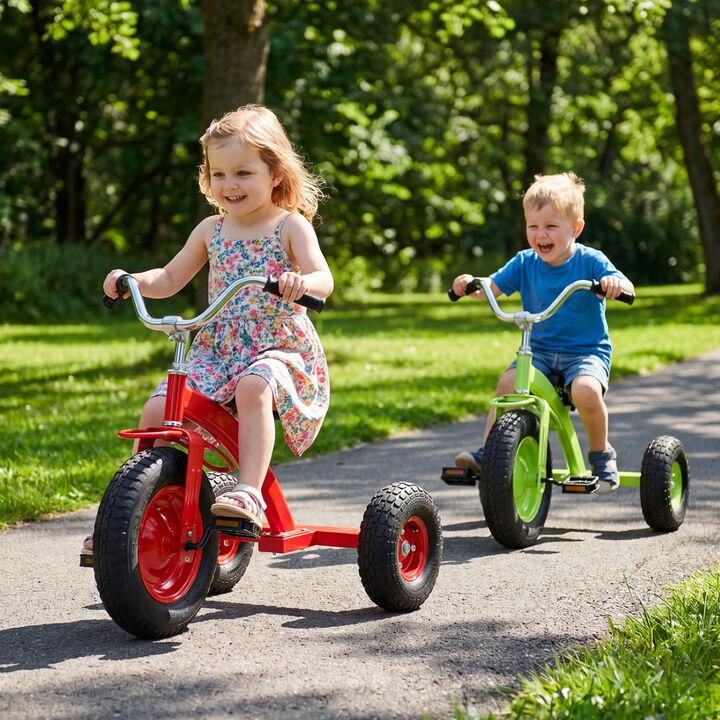 15-Inch Kids Bike with Carbon Steel Frame and Inflatable Rubber Tires