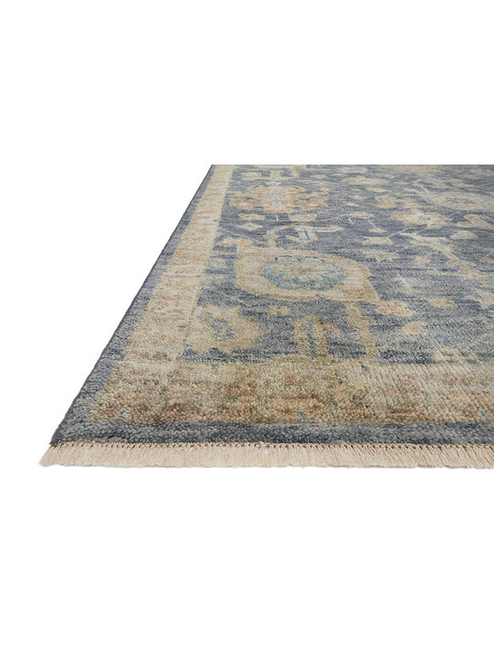 Helena HEL06 Indigo/Taupe 4' x 6' Rug