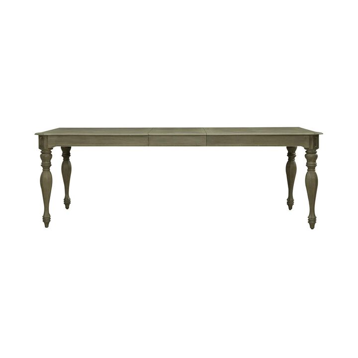 Liberty Furniture Magnolia Manor Rectangular Leg Table in Weathered Bisque