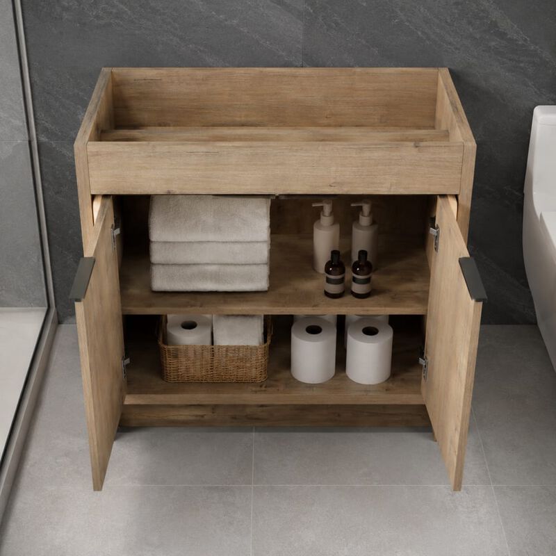 36" Freestanding Bathroom Vanity Cabinet image number 3