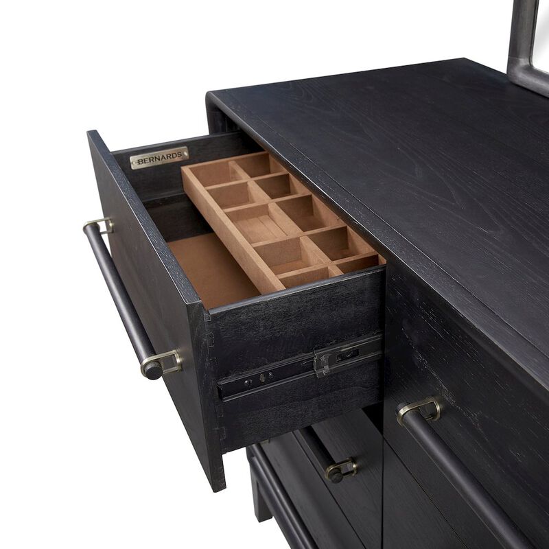 Aurora 9 Drawer Dresser - Peppercorn image number 3