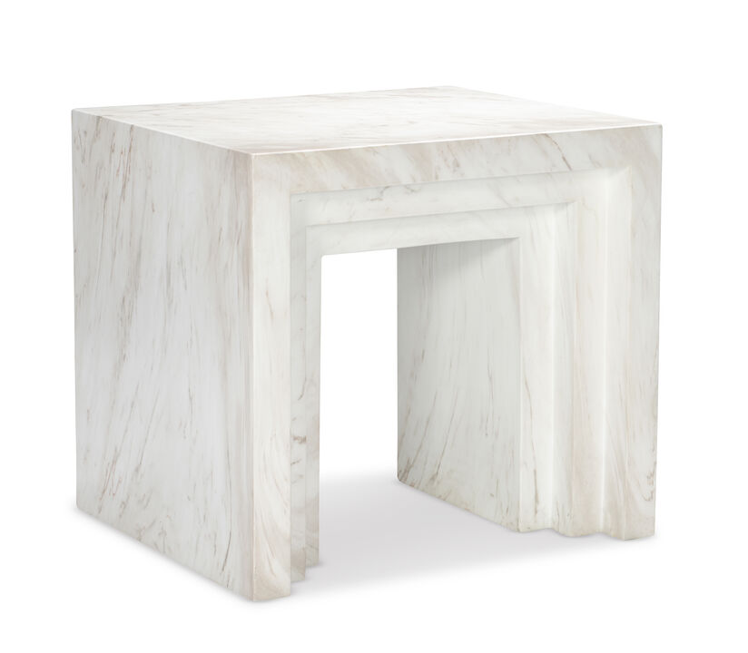 Aries Marble End Table