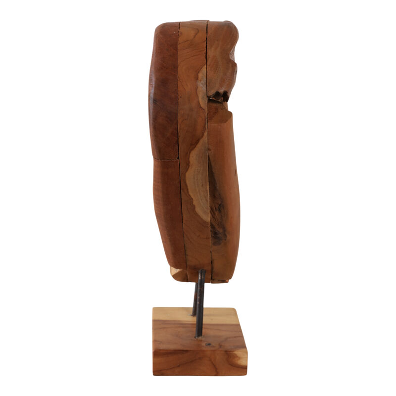 15x12" Teak Wood Open Heart image number 2