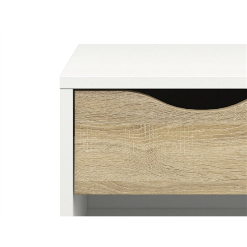 Modern Mid Century Style End Table Nightstand for Bedroom or Living Room