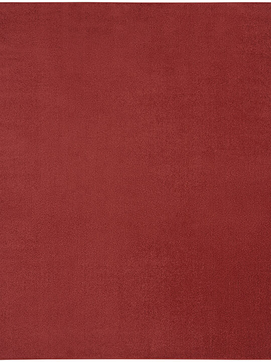 Nourison Essentials NRE01 Brick Red 8' x 10' Rug