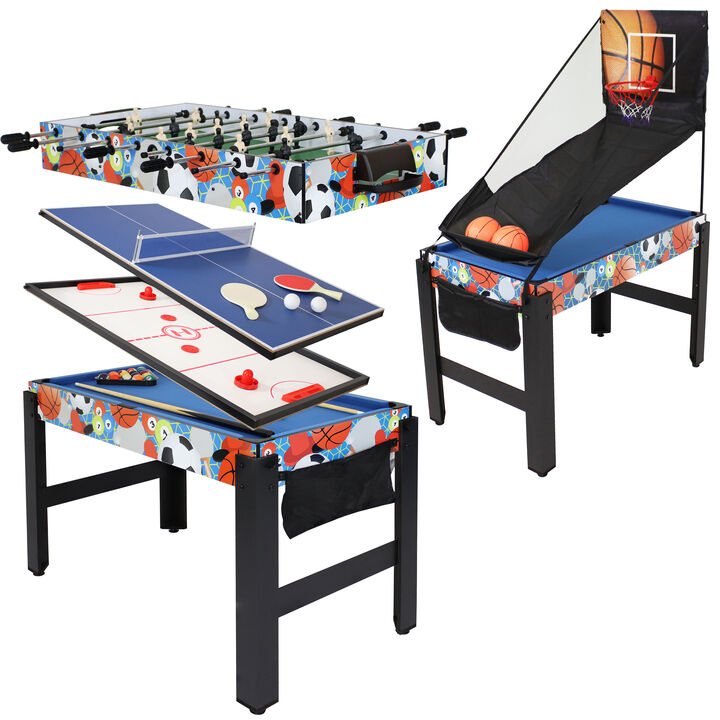 Sunnydaze 5-in-1 Multi-Game Table