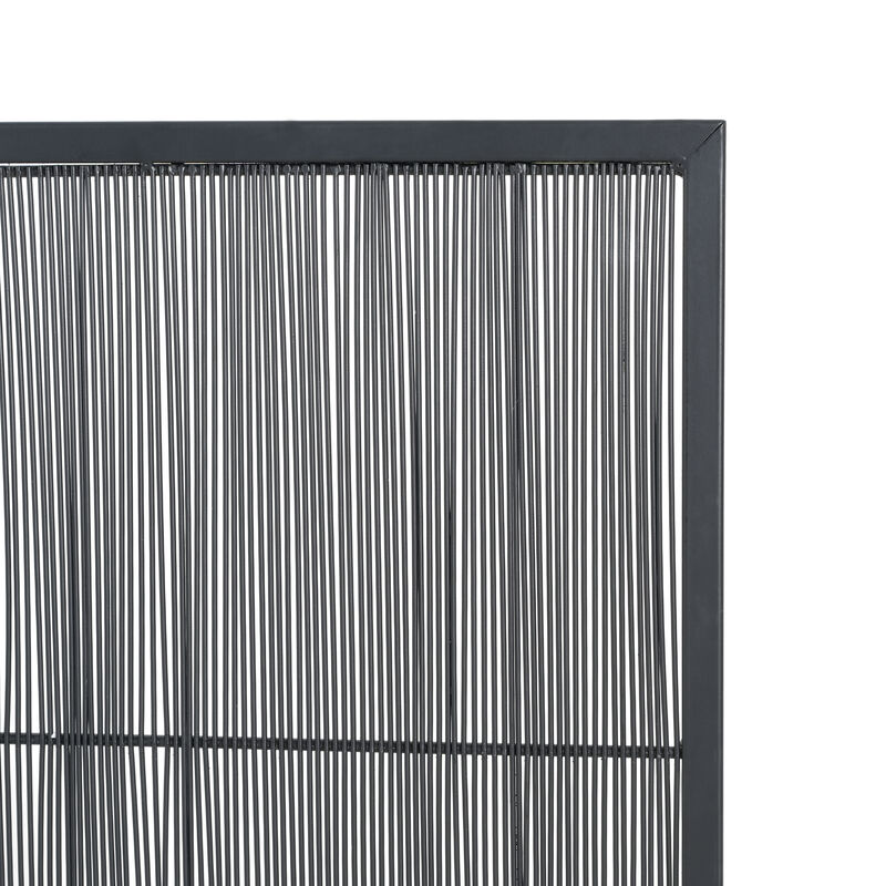 Christopher Knight Home Shanice Modern Rectangular Metal Single Panel Fireplace Screen image number 8