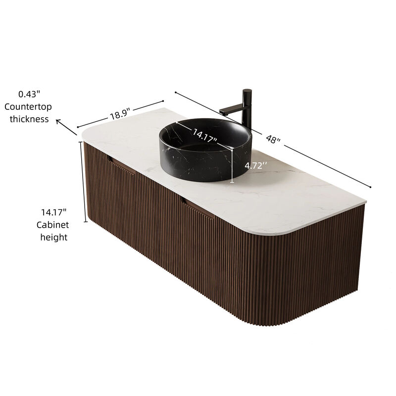 Domwug Bathroom Vanity&Sink image number 4