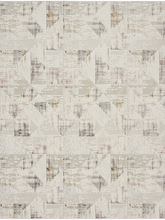 Glitz GLZ04 Ivory/Multicolor 9' x 12' Rug