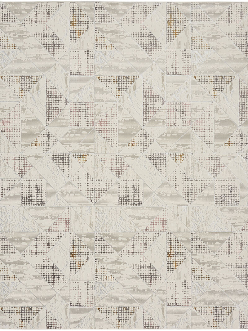 Glitz GLZ04 Ivory/Multicolor 9' x 12' Rug