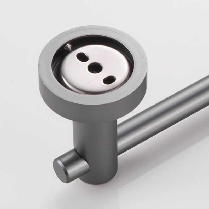 Wall-Mounted Toilet Paper Holder, Thick Space Aluminum