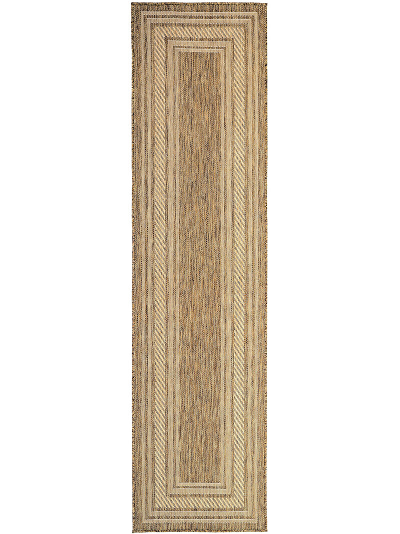 Horizon Indoor/Outdoor HOZ03 Natural 2' x 6' Rug