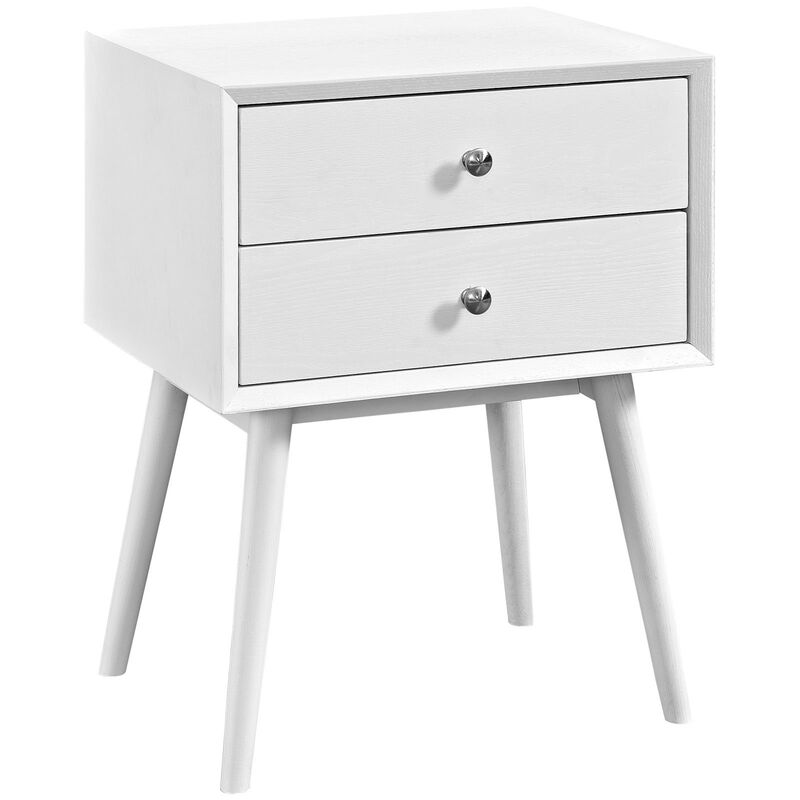 Modway Dispatch Nightstand, White, Twin image number 0