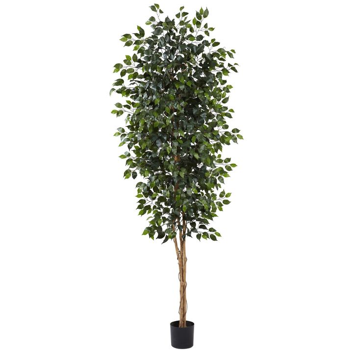 Artificial Silk Potted Ficus Tree