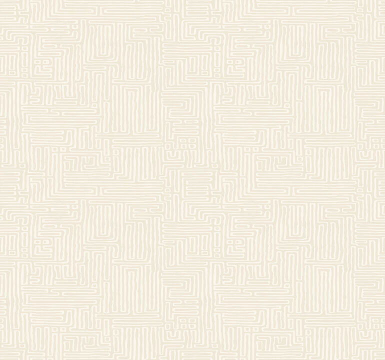 Passages Cream Wallpaper