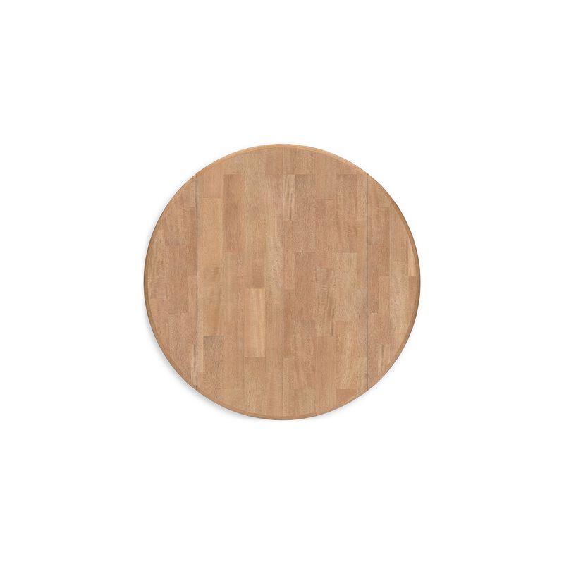 Gasy Dining Table, Extendable 26-42 Inch, Dark Blue, Wood, 2 Leaves