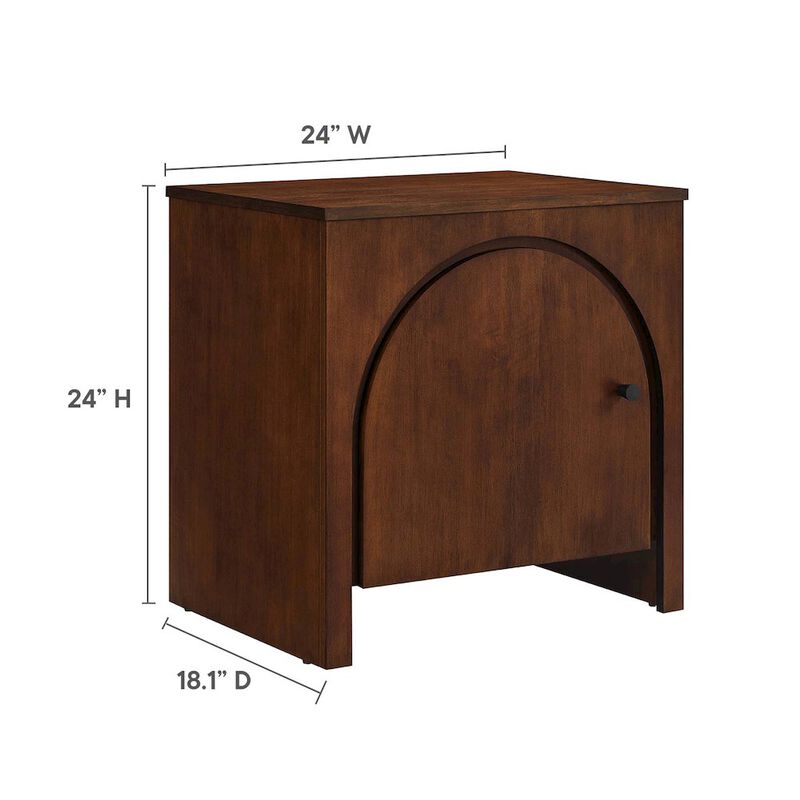 Appia Arched Door Nightstand image number 1
