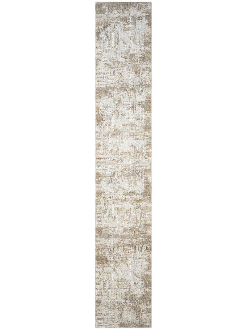 CK078 Summit SUM02 Mocha/Ivory 2'2" x 12' Rug