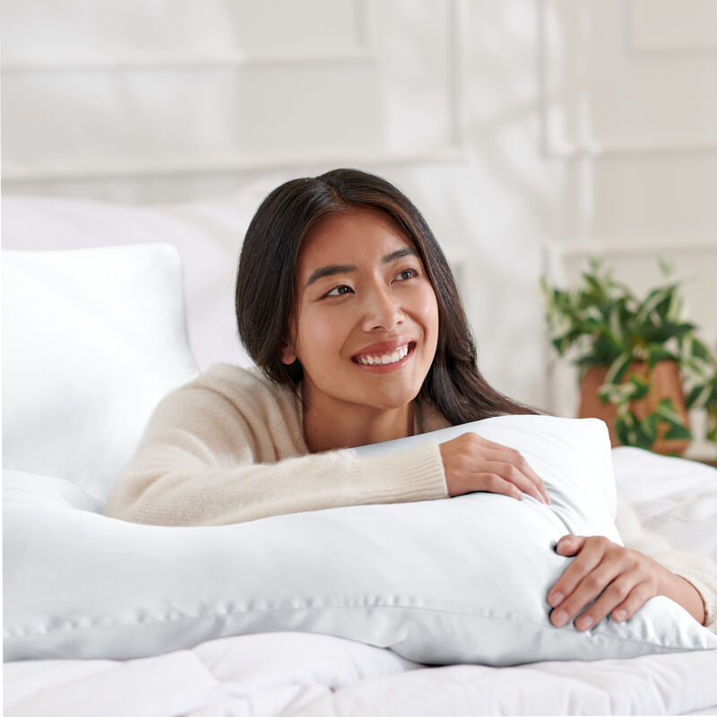 100% Mulberry Silk Pillowcase Set for Hair and Skin with Zipper Closure image number 3