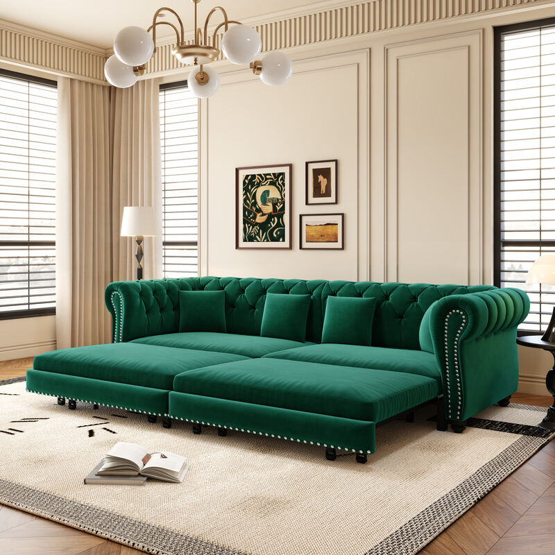 Cagrek Convertible Sleeper Sofa Bed image number 2