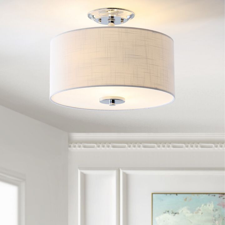 Marc Metal LED Semi Flush Mount