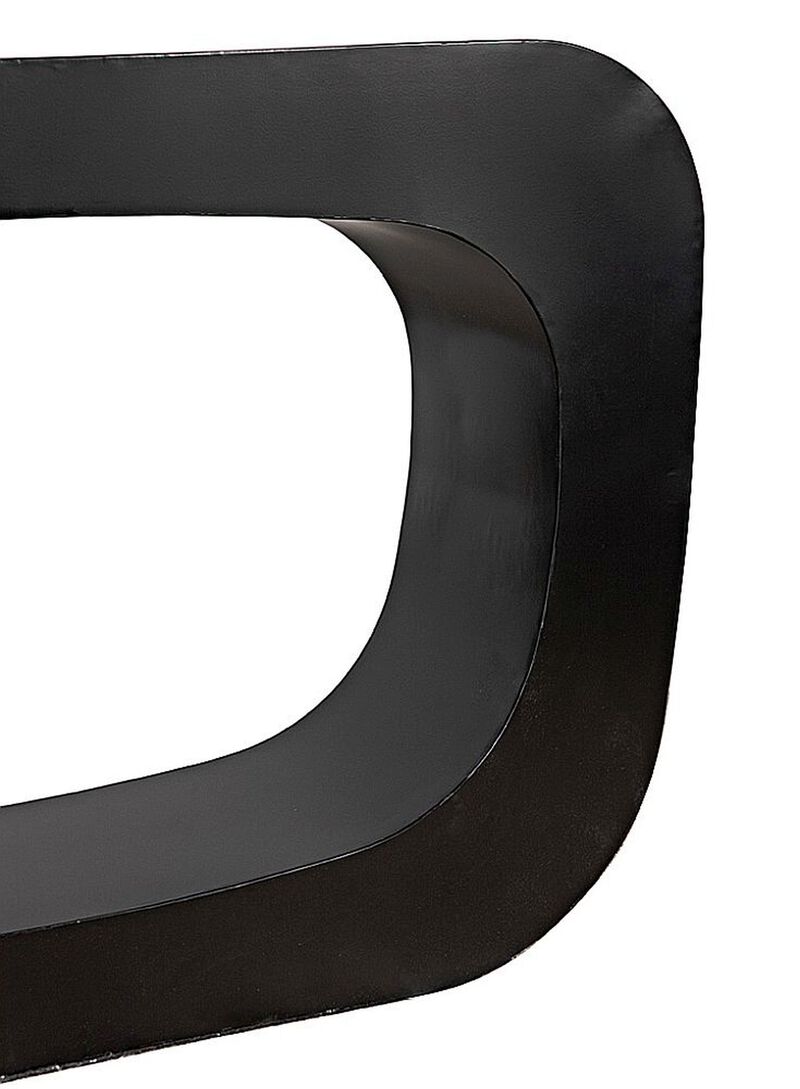 Ponte Console, Black Steel