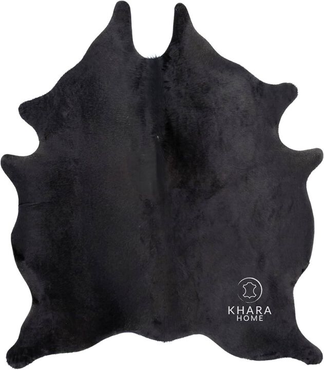 Premium 100% Genuine Cowhide Rug (4-5 Ft) Hand-Picked Leather Area Rug, Cozy, Unique, and Durable – From Argentina