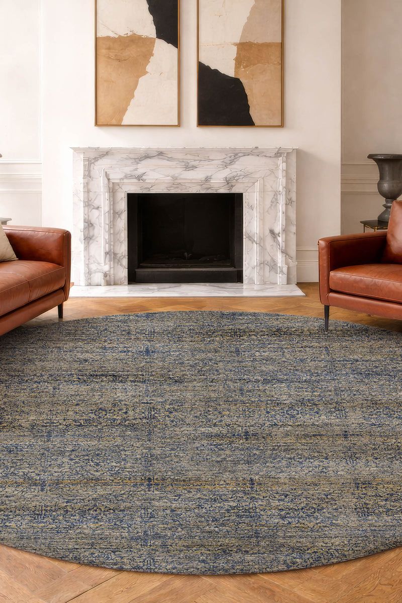 Vico VC9 Navy 9' x 12' Rug image number 3