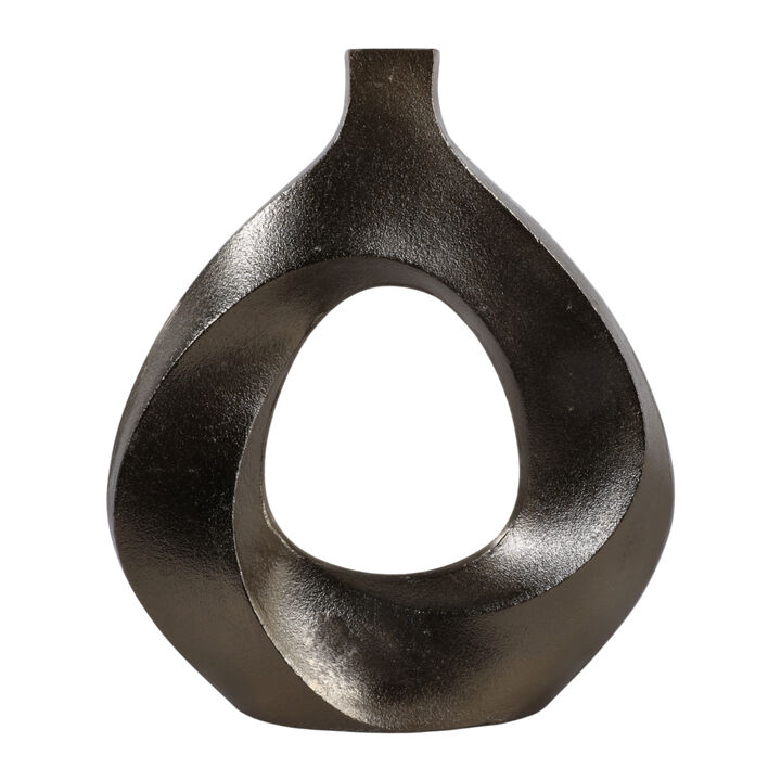 14x13 Cut-out Swirl Vase