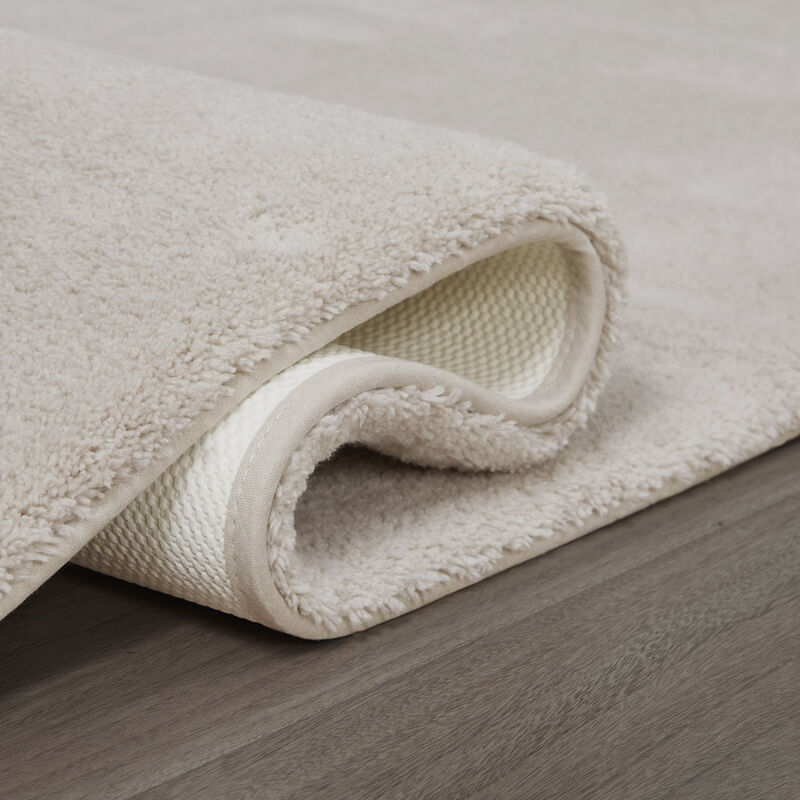 72x24 inch White Bath Rug