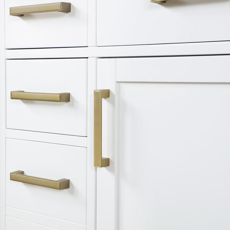 Altair 42 Single Bathroom Vanity in White without Mirror