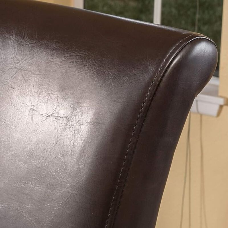 Streamdale 30.25'' High Swivel Bar Stool,Brown