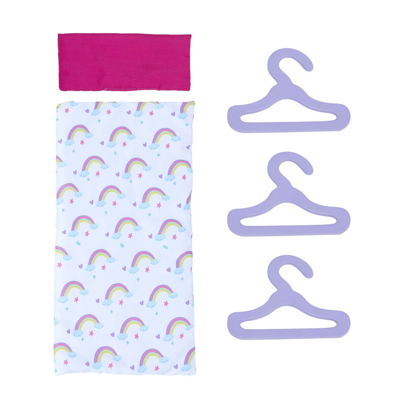 Olivia's Little World 6-in-1 Baby Doll Changing Station, Pink/Purple image number 3