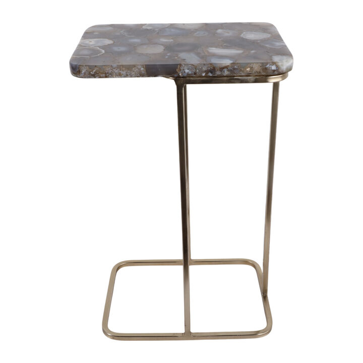 24x15 Agate Top C-Table