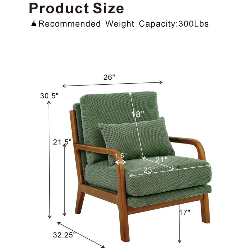 Zitrig Wooden Lounge Chair image number 9