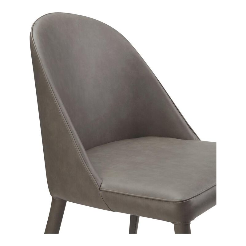 Moe's Home Collection Burton Dining Chair, Grey