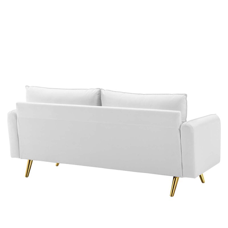 Revive Performance Velvet Sofa image number 4