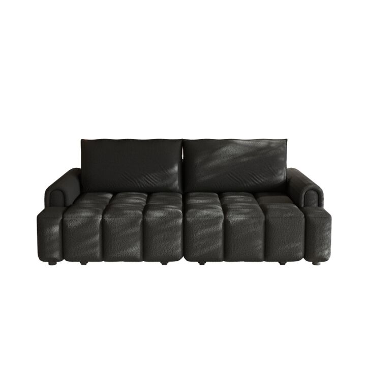 Rerjeb Teddy 3-in-1 Convertible Sleeper Sofa Bed
