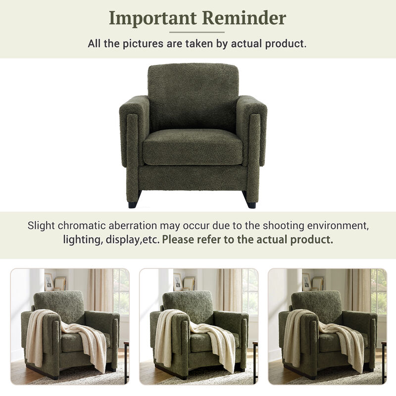 Laxrut Upholstered Accent Armchair image number 7