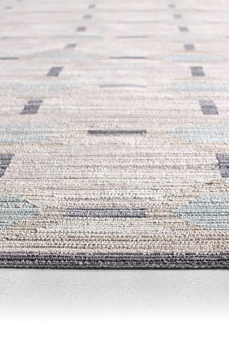 Muted Mosaic Alaric Blue 8'6" x 11'6" Rug image number 2