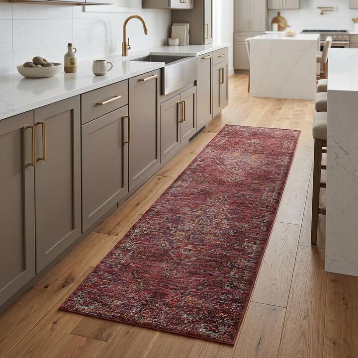 HomeRoots Oriental Runner Rug