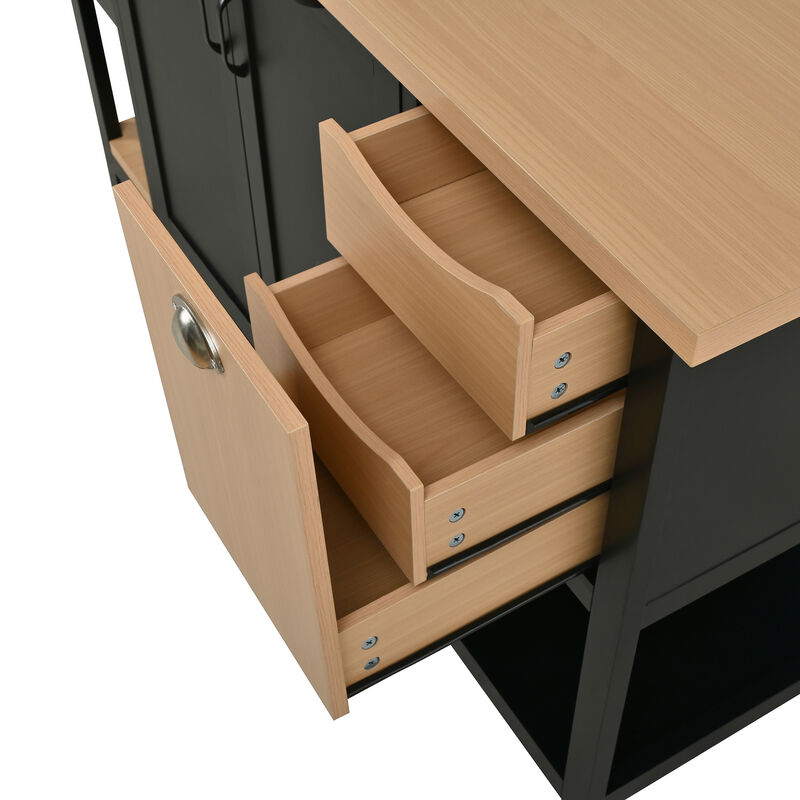 Zidkop Freestanding Kitchen Island image number 4