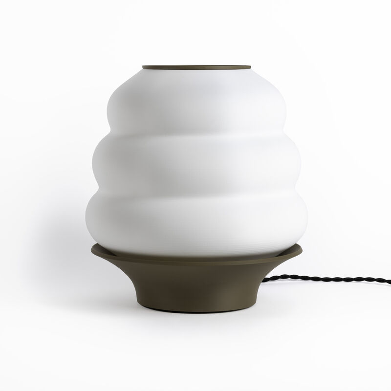 Honey Pot Minimalist Classic Plant-Based PLA 3D Printed Dimmable LED Table Lamp