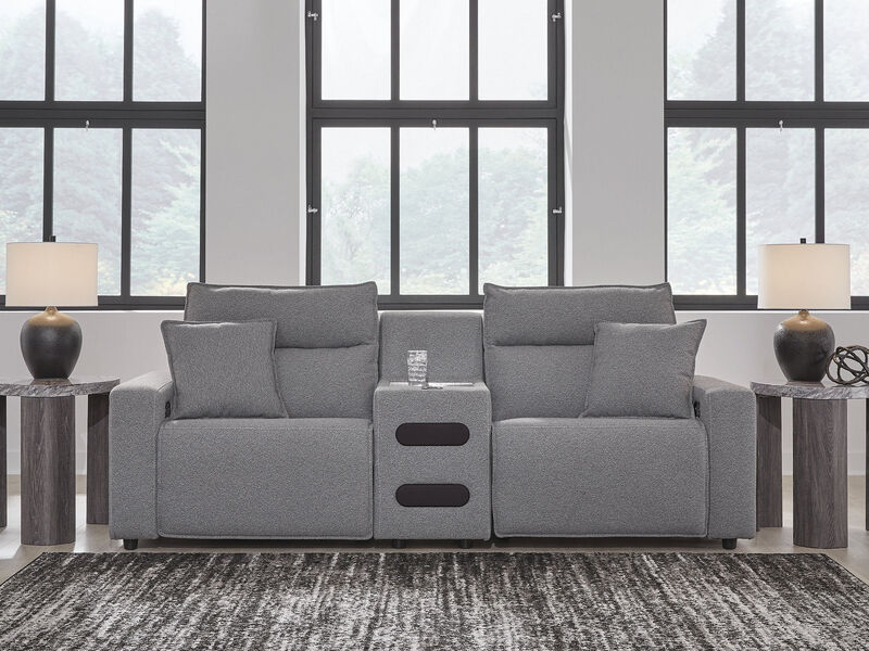 ModMax II 3-Piece Power Reclining Sectional with Audio Console image number 1