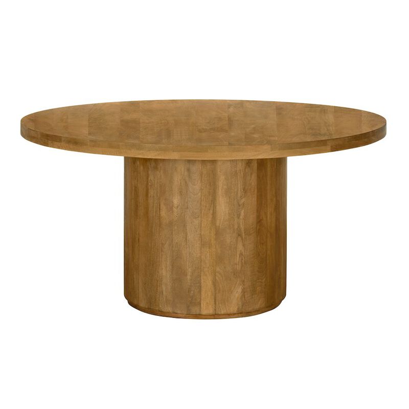 Flagstaff 60 Round Dining Table in Spice Tan
