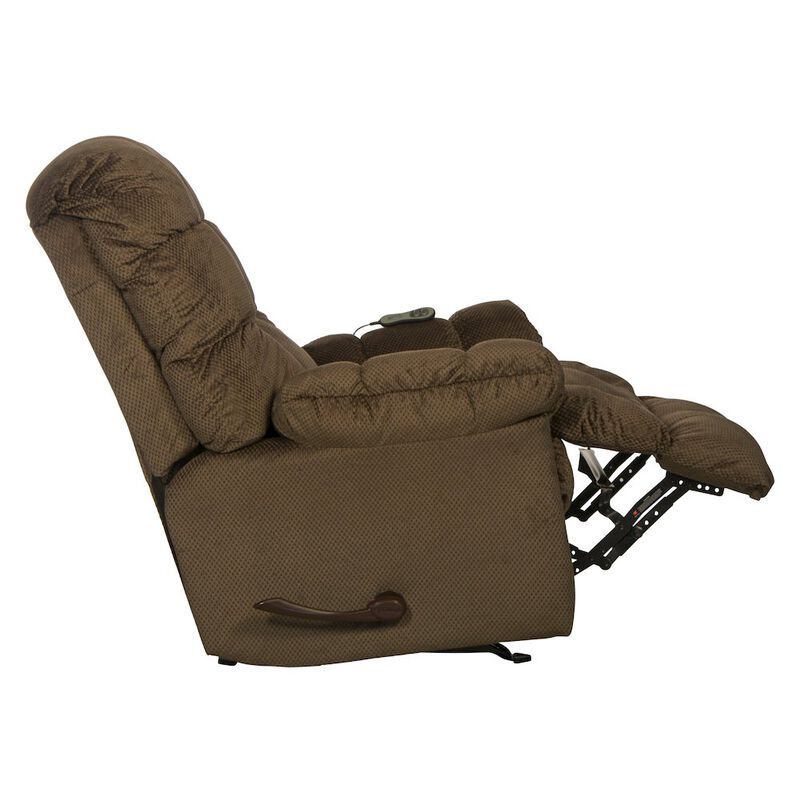 Catnapper Nettles Chaise Rocker Recliner w/Deluxe Heat/Massage